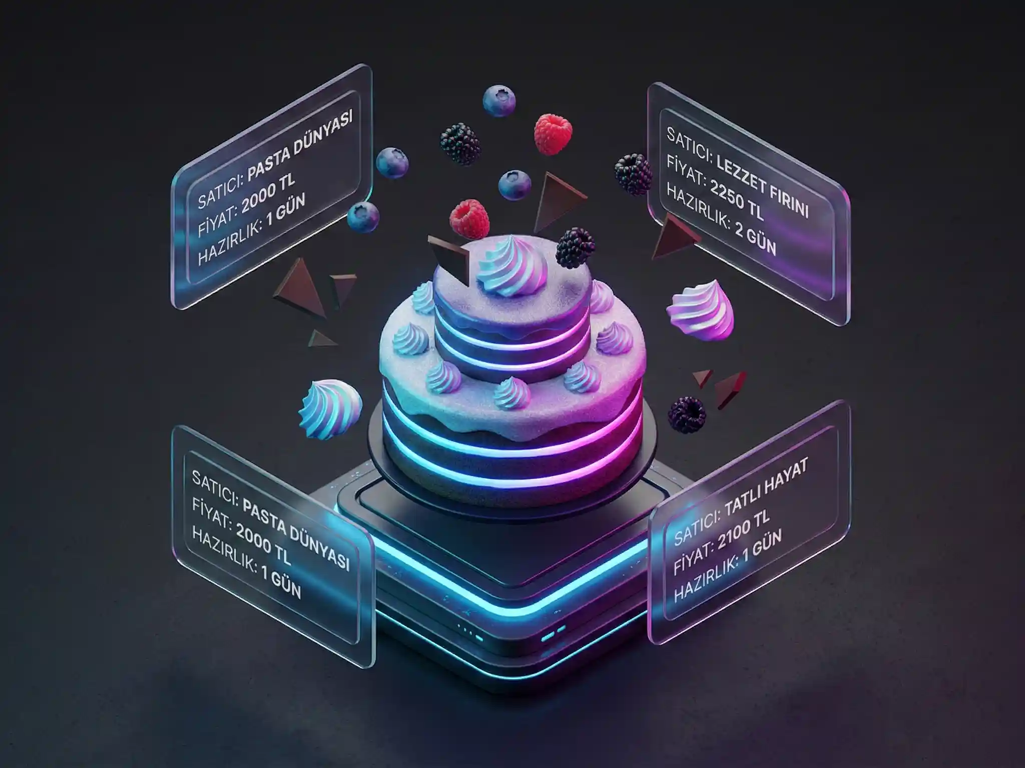 Özel Pasta Tasarımı