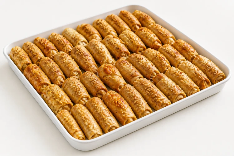 Altın Sarısı Çıtır Kalem Börek