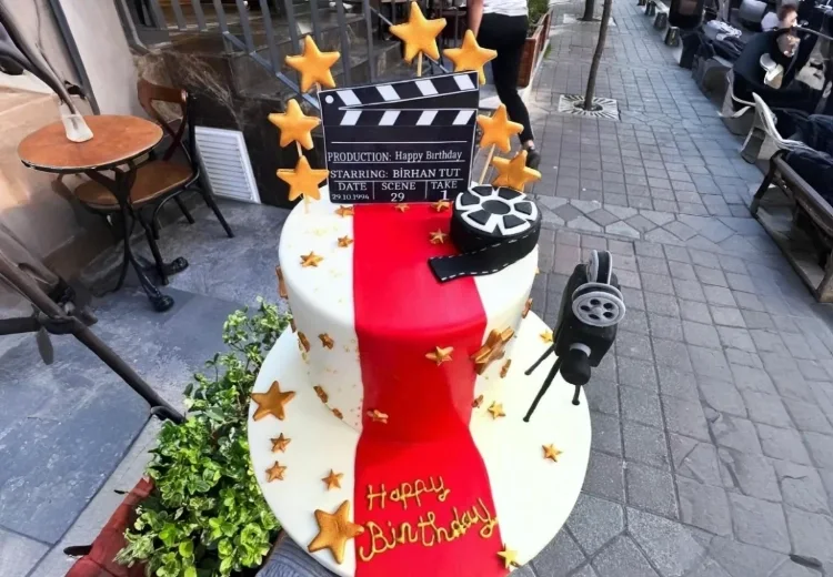 FİLM ŞERİDİ TEMALI PASTA