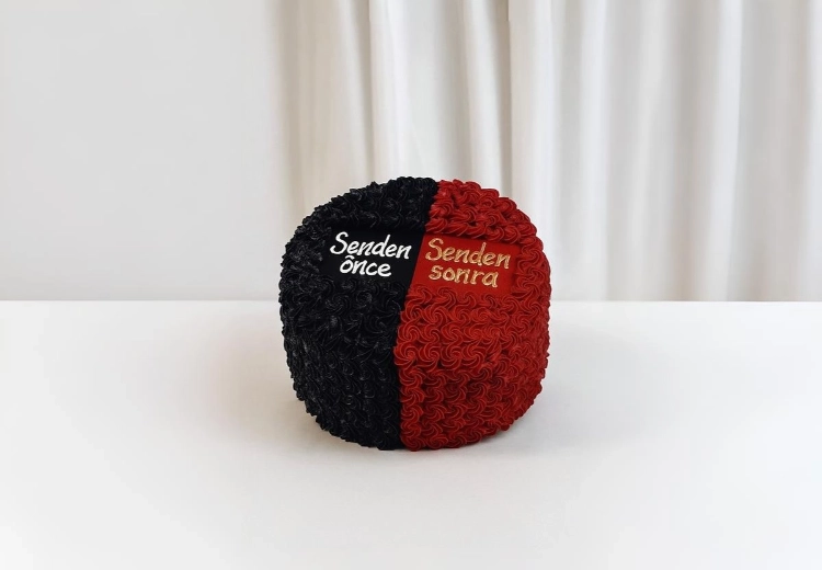 Senden Önce/Senden Sonra Pasta – Black & Red Edition