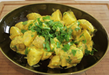 Ballı Hardallı Patates Salatası
